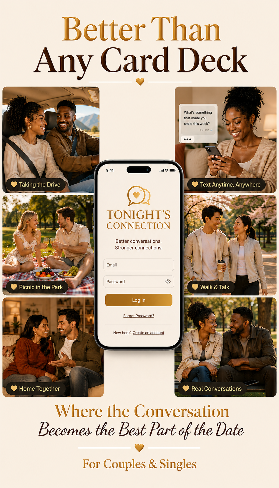 Tonight's Connection Conversation Starters App